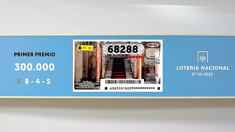 Sorteo de la Lotería Nacional del 27/10/2022 - Ver ahora 