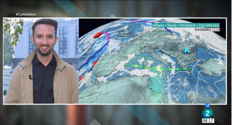 El temps - Pont de Tots Sants amb temperatures més baixes