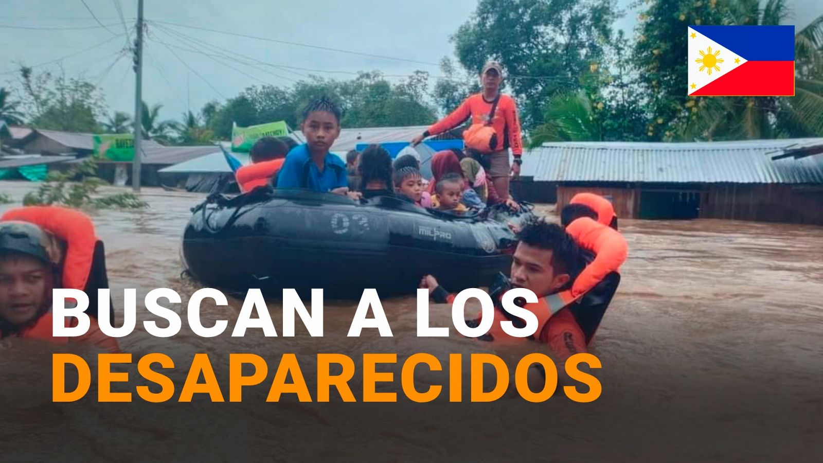 Decenas de muertos en las inundaciones provocadas por las fuertes lluvias en el sur de Filipinas