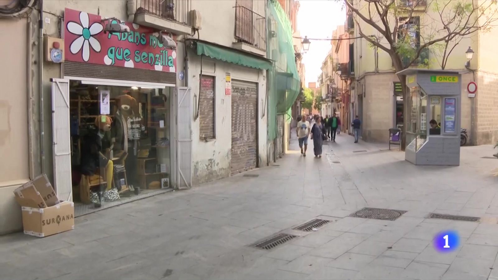 Protesta dels comerços per l'energia