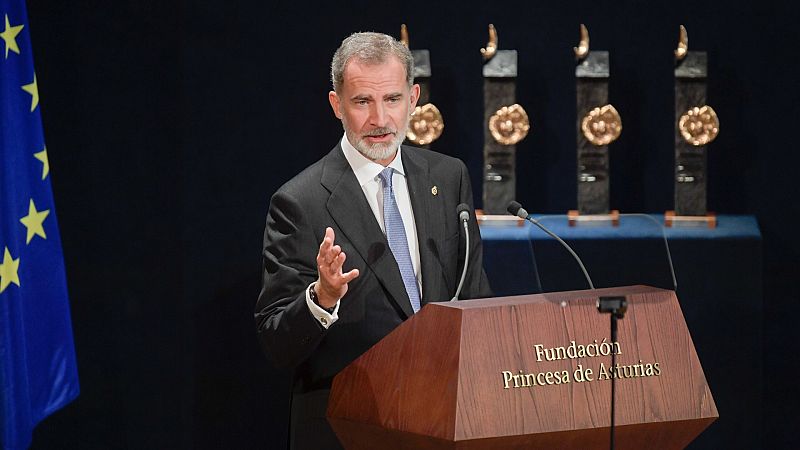 El rey defiende el proyecto europeo ante el regreso del "horror" | Ver