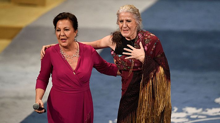 Premios Princesa de Asturias - Carmen Linares y María Pagés: "El flamenco está muy vivo"