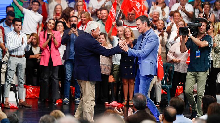 Telediario Fin de Semana - El PSOE celebra los 40 años de la mayoría absoluta de 1982