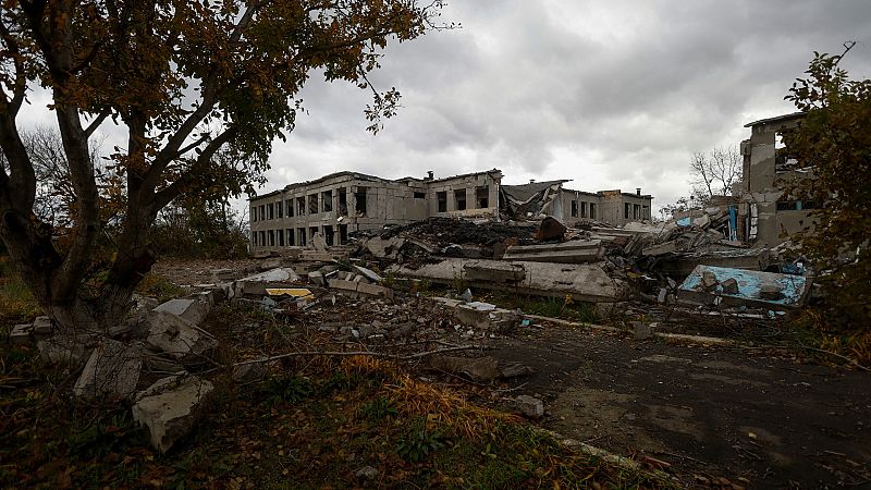 Teatro desde un refugio de Mykolaiv