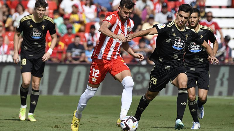 Almería - Celta: resumen del partido de la 12ª jornada Liga -- Ver ahora