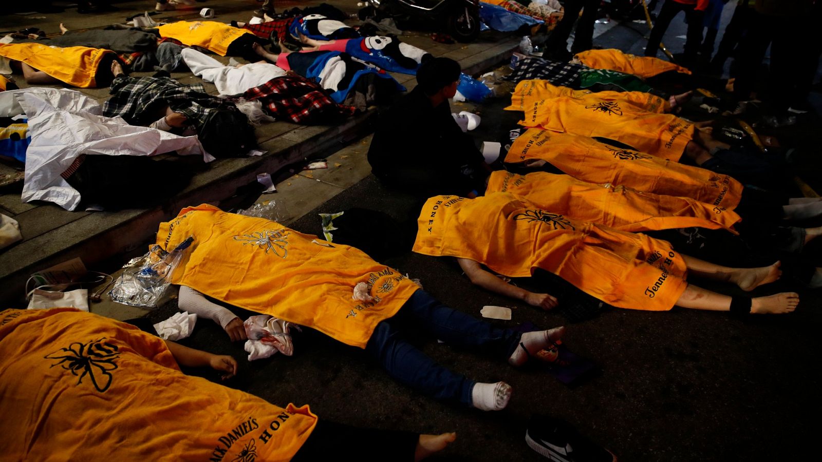 Avalancha mortal en Seúl en plena celebración de Halloween