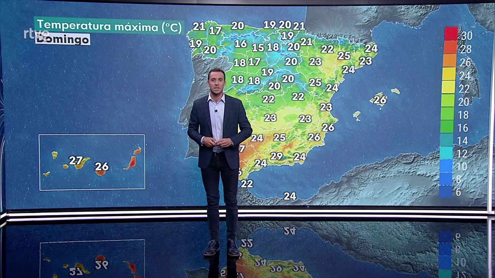 Temperaturas en general en ligero descenso en la mayor parte del país - ver ahora