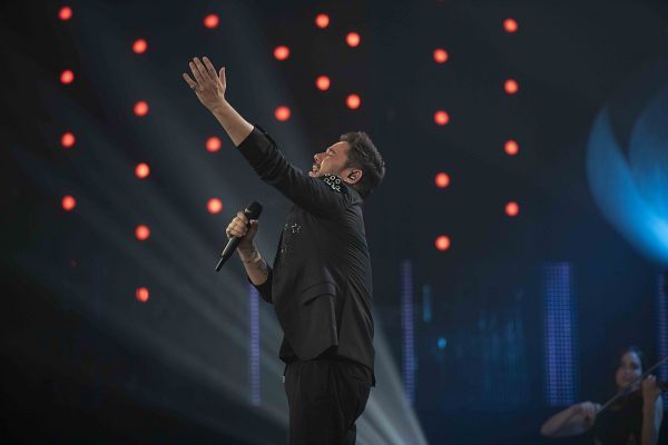 Benidorm Fest - Actuación del invitado Miguel Poveda en la gala de presentación de Benidorm Fest 2023