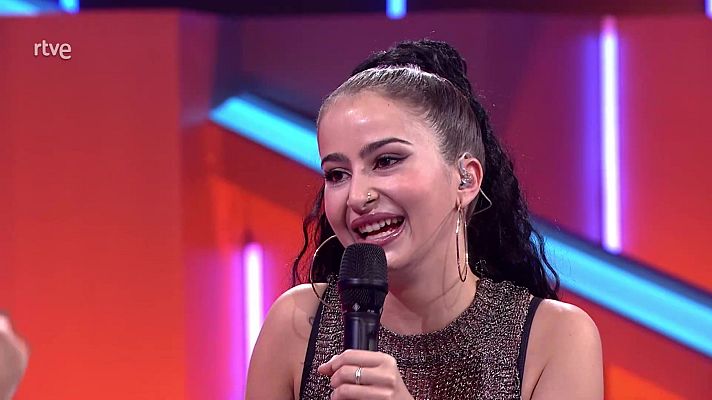 Benidorm Fest - Entrevista a Fusa Nocta en la gala 'Benidorm Fest: los elegidos'