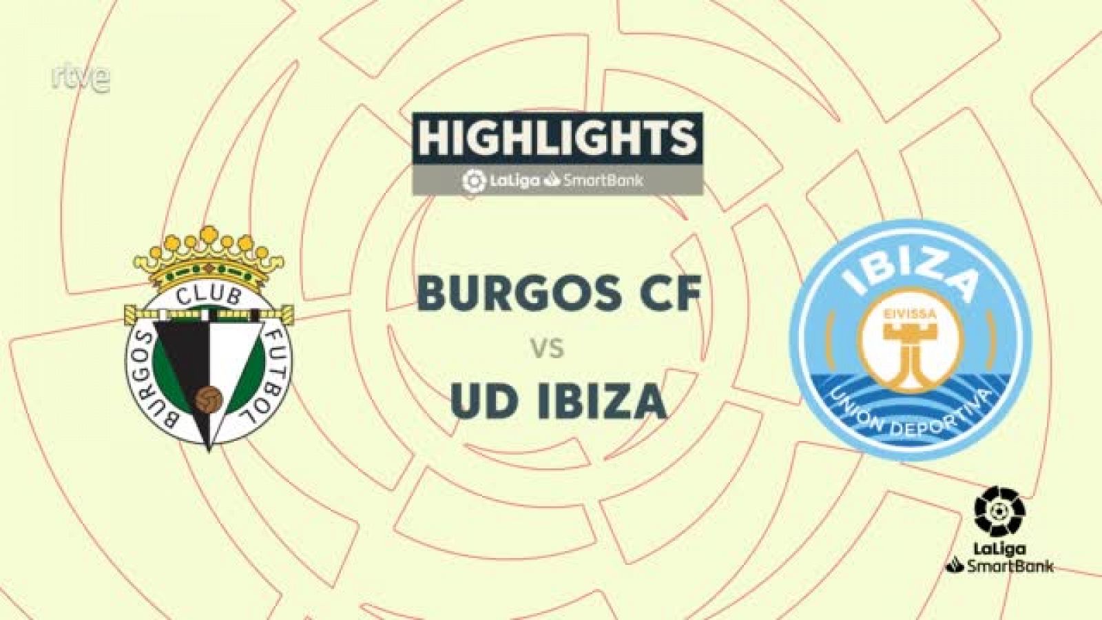 Burgos - Ibiza: resumen del partido de la Segunda División