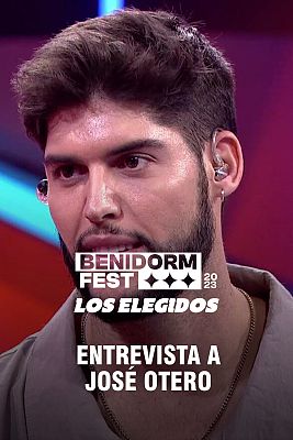 Benidorm Fest - Entrevista a José Otero en la gala 'Benidorm Fest: los elegidos'