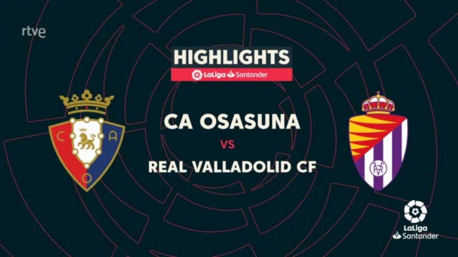  Osasuna-Valladolid: resumen del partido. 12ª jornada de Liga 