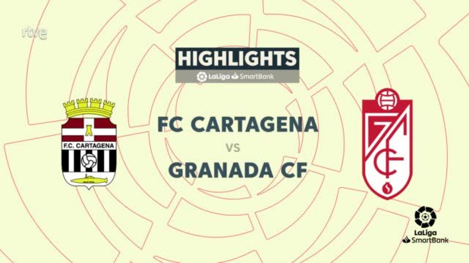 Cartagena - Granada: resumen del partido de la 13ª jornada Segunda División