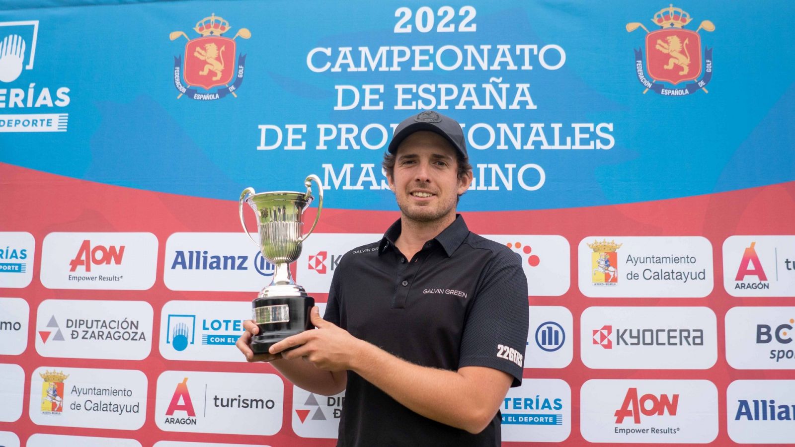 Manuel Elvira, campeón de España de profesionales de golf 2022