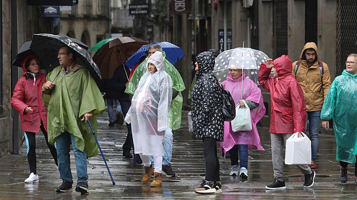 La entrada de un frente dejará lluvias en Galicia, Sanabria y Pirineos