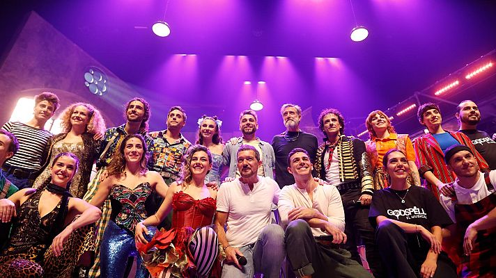 El musical 'Godspell' vuelve a los escenarios de la mano de Antonio Banderas y Emilio Aragón