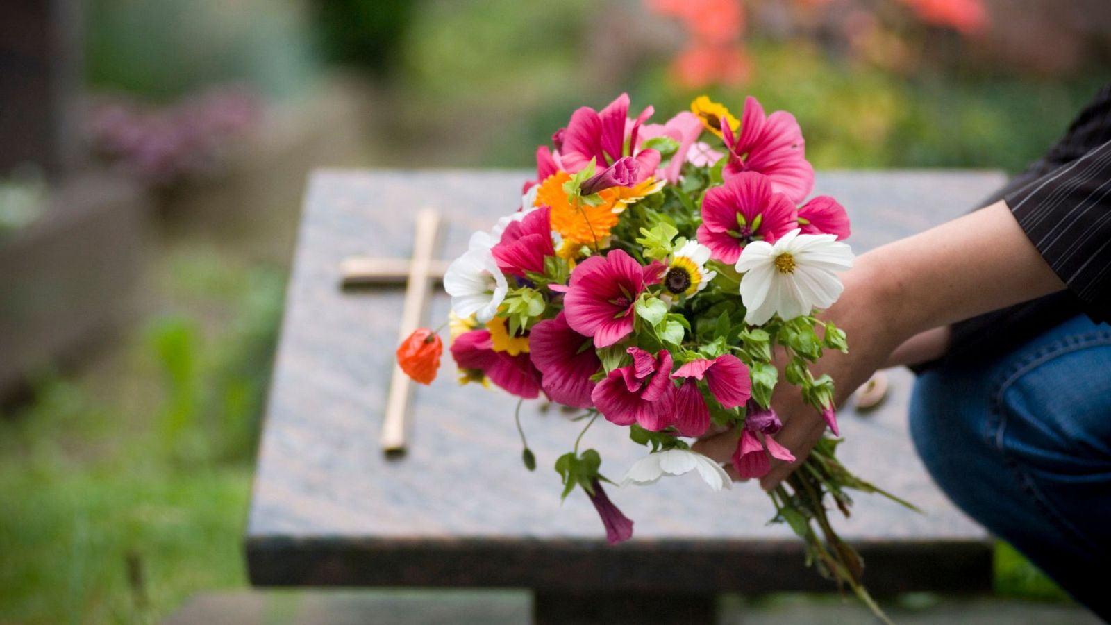 Visita al cementerio: el precio de los ramos de flores "igual al año pasado" pero "más pequeños" - Ver ahora