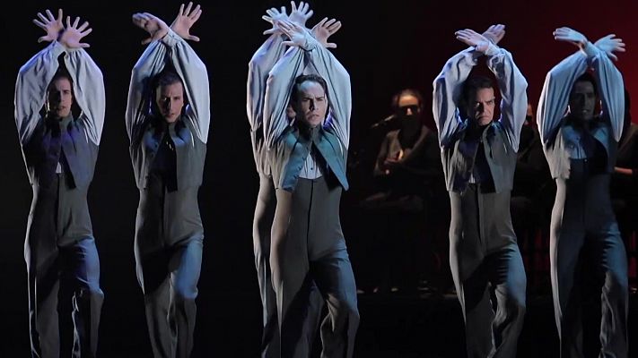 Telediario 1 - El Ballet Nacional se moderniza con danza contemporánea para acercarse a nuevos públicos
