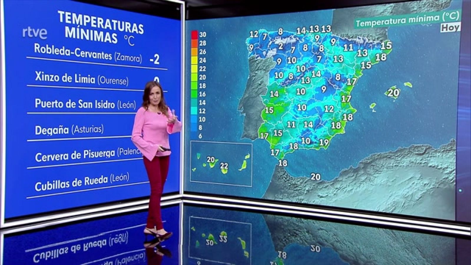 Probables precipitaciones al principio del dia en el area Pirenaica y este de Cataluna