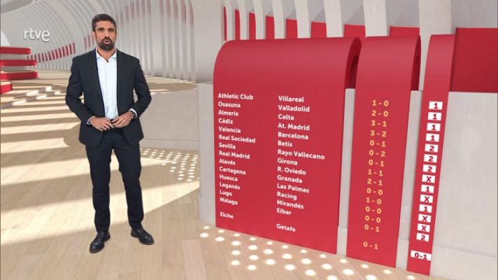 Loterías - Sorteo de la Quiniela del 01/11/2022 - Jornada 18