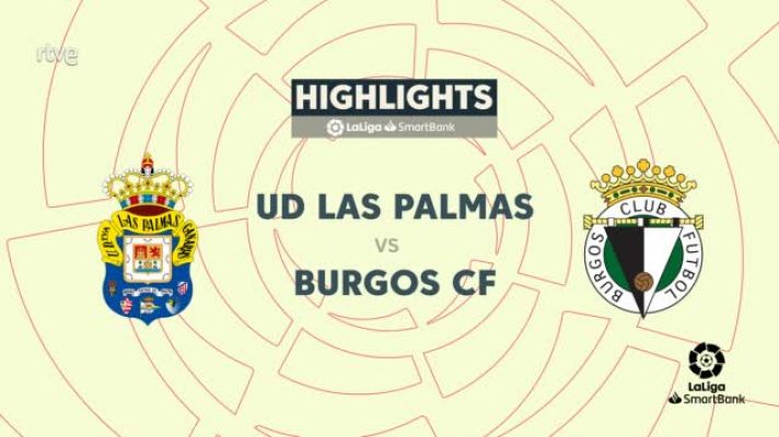 Las Palmas - Burgos: resumen del partido de la 14ª jornada Segunda División