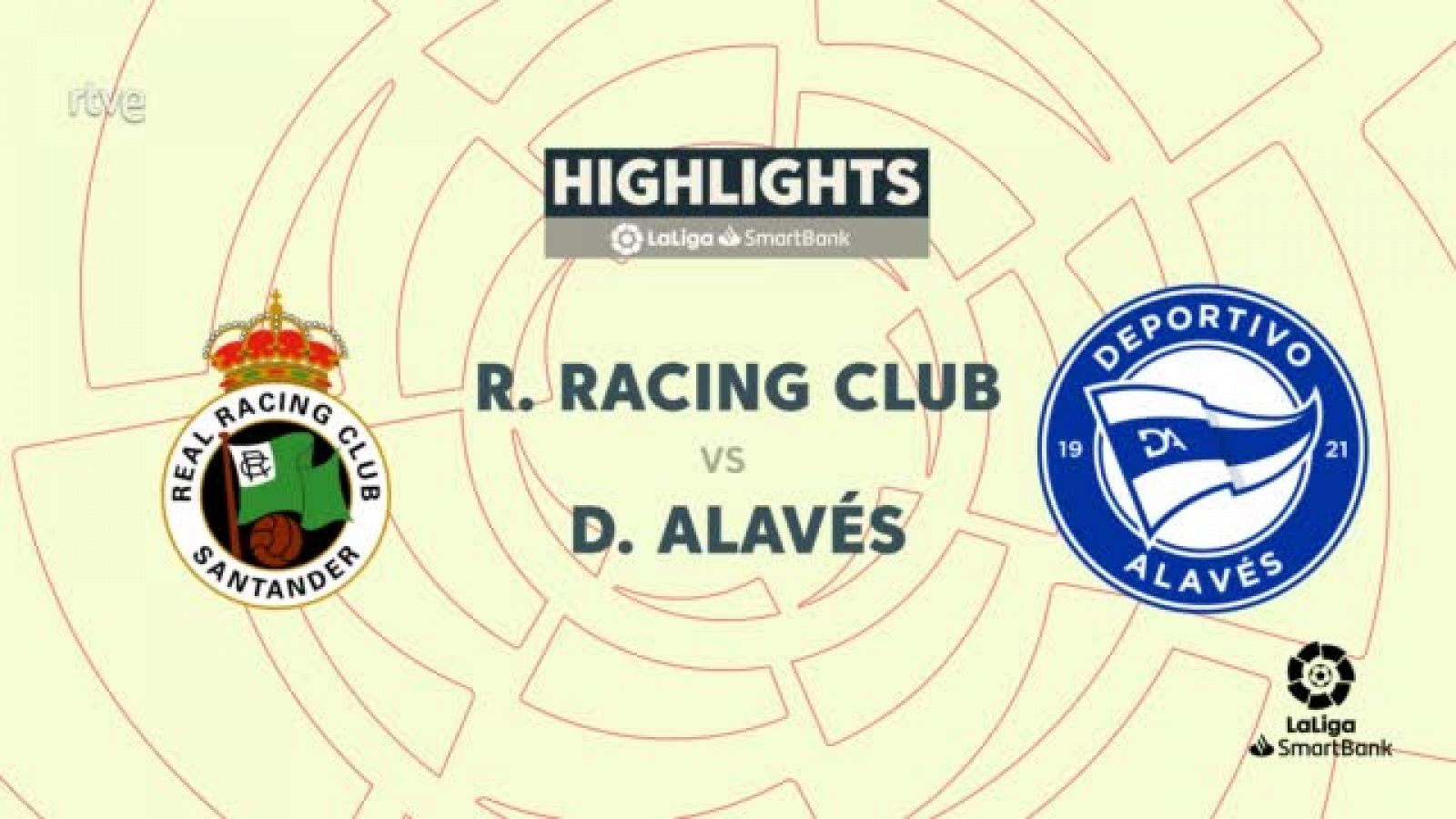 Racing de Santander - Alavés: resumen del partido de la 14ª jornada Segunda División