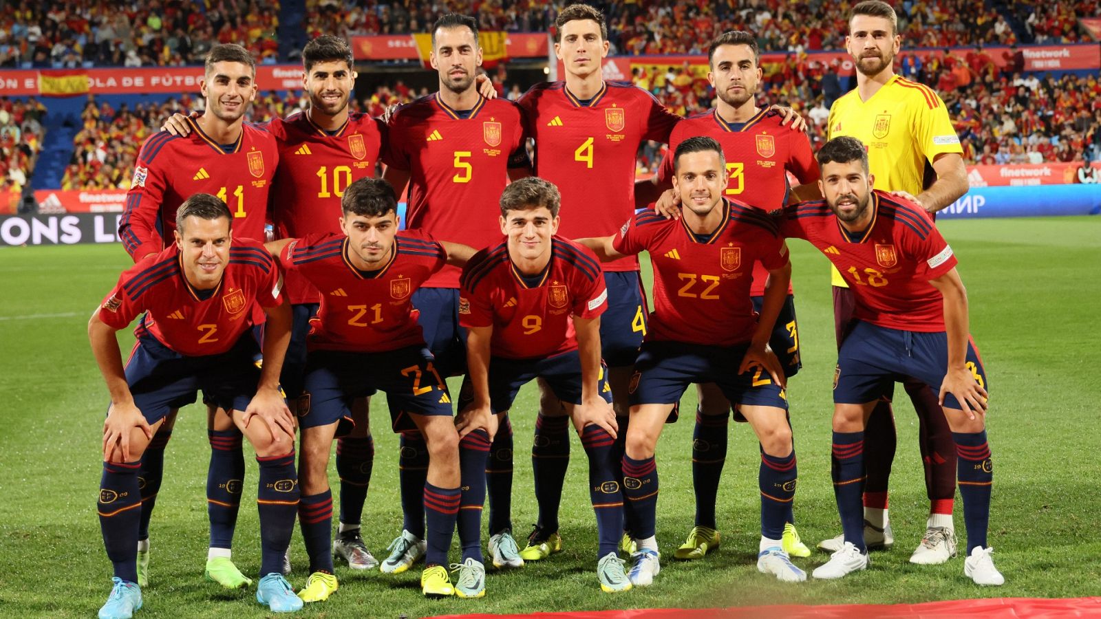 Selección de España jugadores y partidos Mundial Qatar 2022