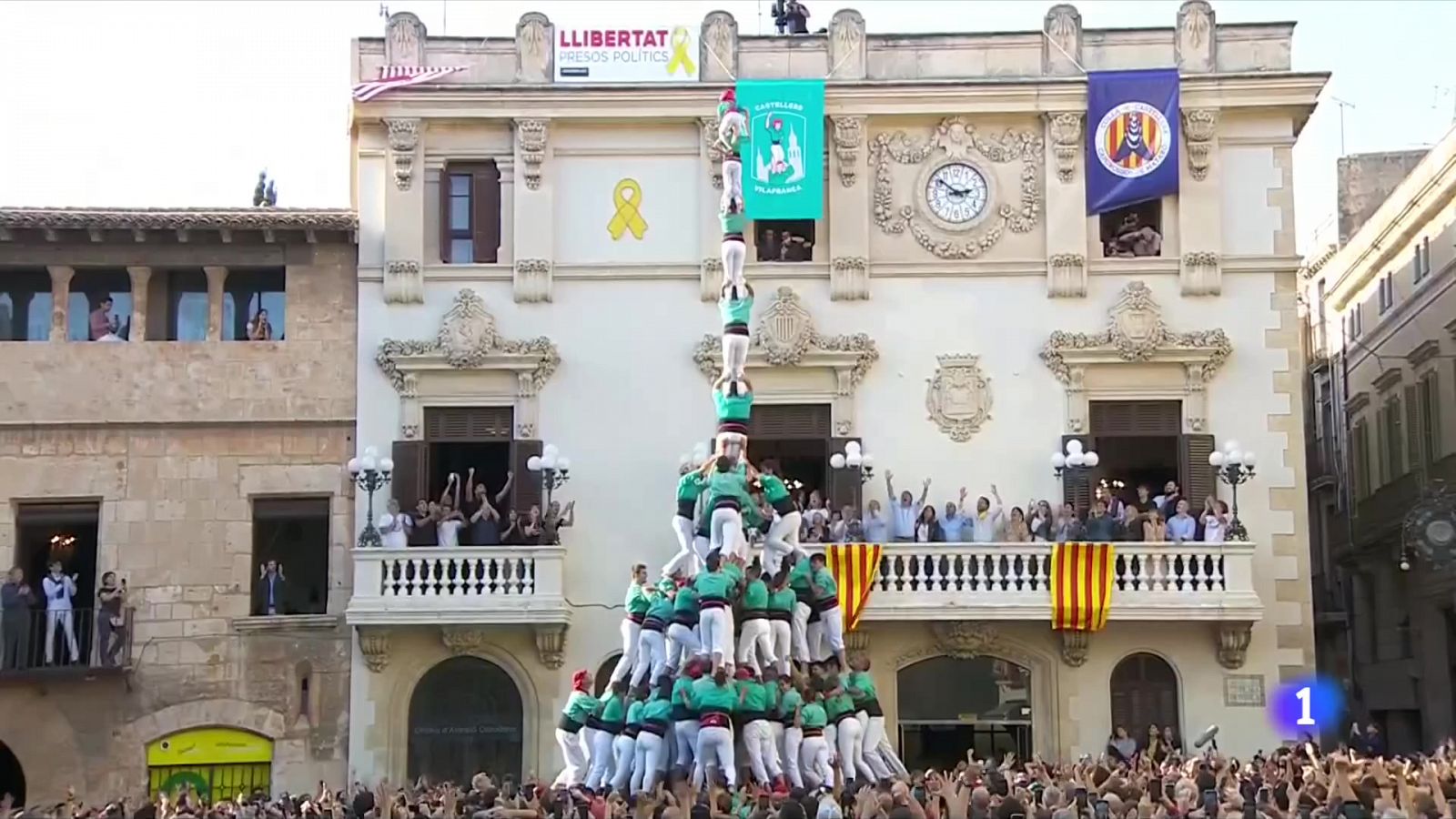 Vilafranca celebra el primer pilar de 9 de la història