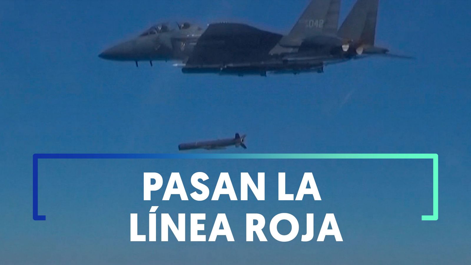 Corea del Norte traspasa con un misil la frontera de Corea del Sur