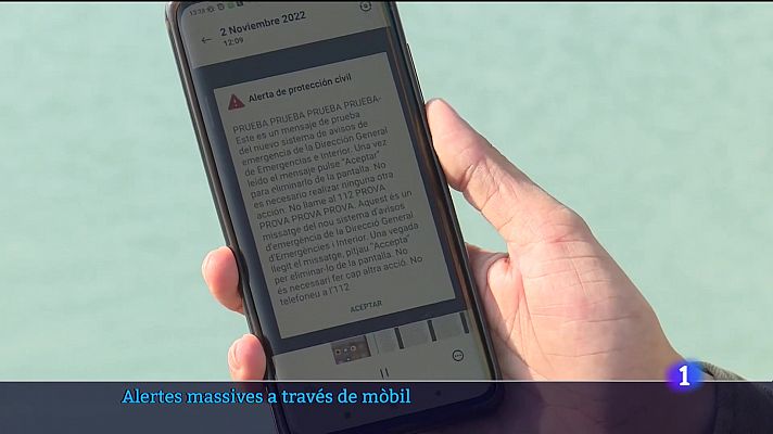 Alertes massives a través de mòbil