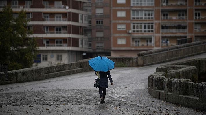 El tiempo - Un frente atlántico dejará precipitaciones en el tercio noroeste y Pirineos