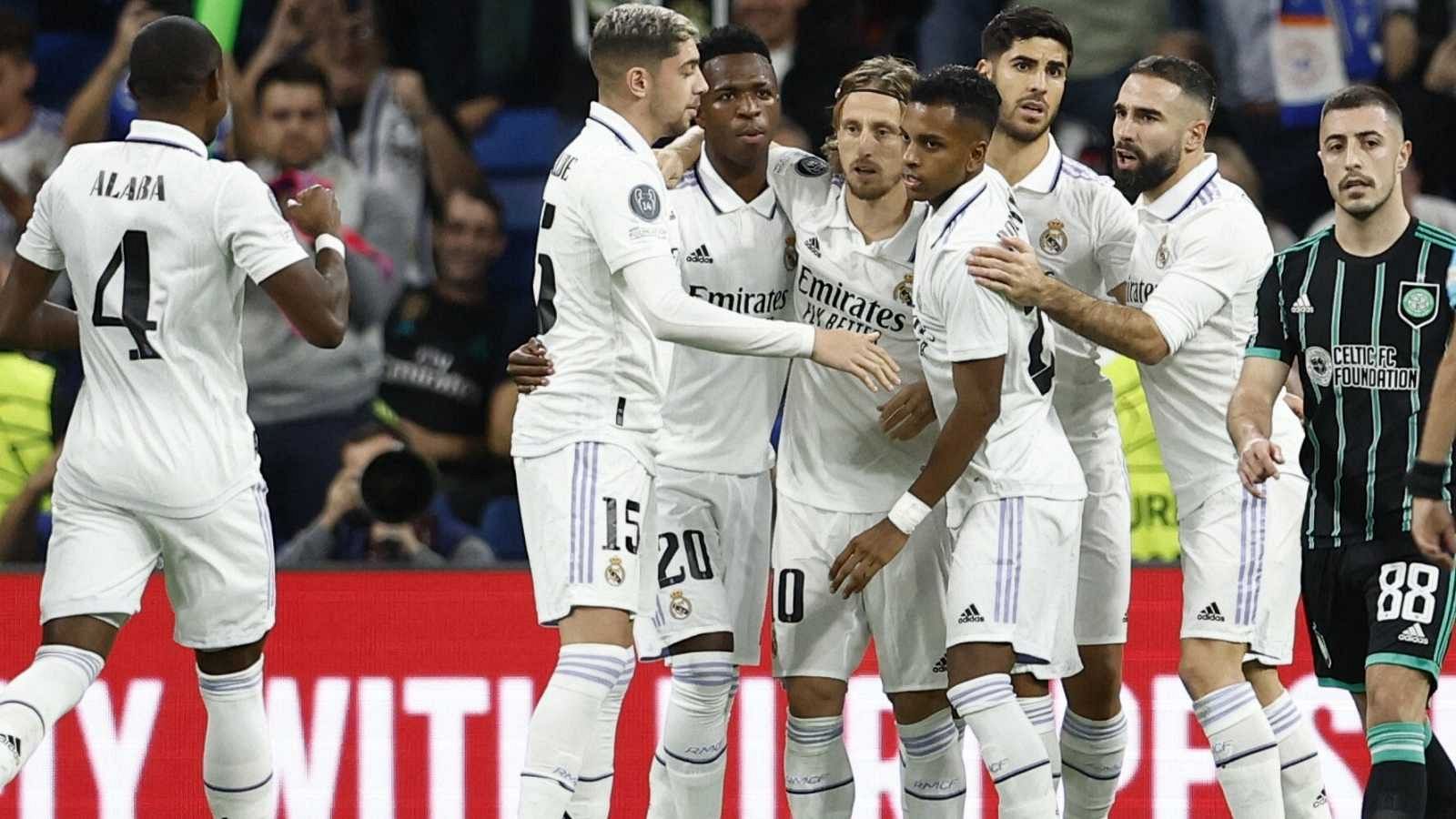 El Madrid se 'merienda' al Celtic para cerrar como líder su grupo de Champions League