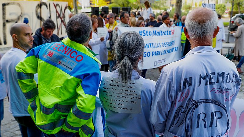 Choque entre la Comunidad de Madrid y los sanitarios por la falta de personal en las urgencias extrahospitalarias