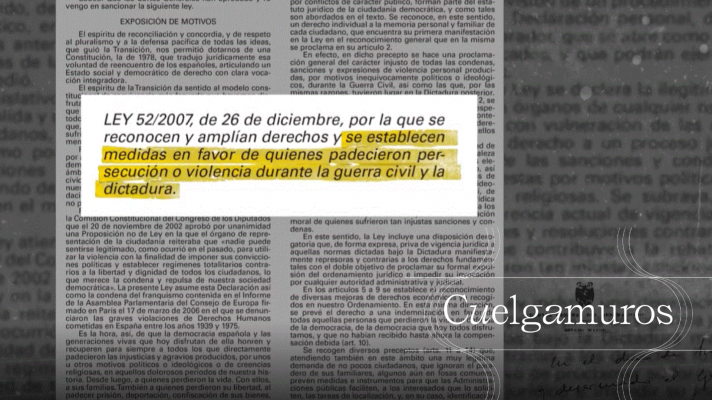 LAB RTVE - 12 CUELGAMUROS (english subtitle) [2007] Ley de Memoria 52/2007