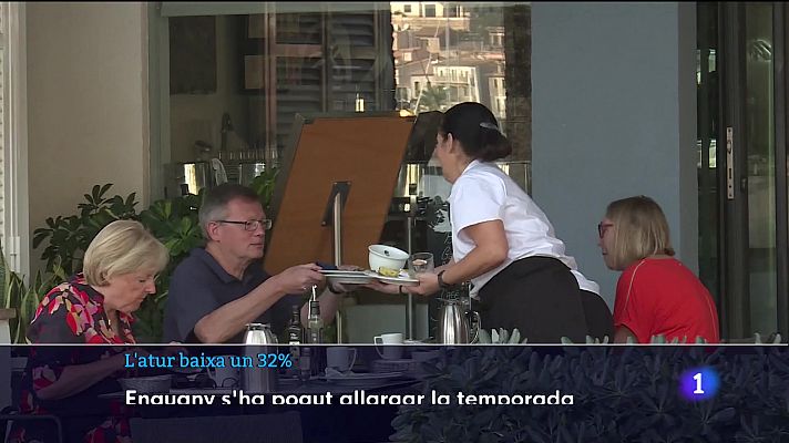 Informatiu Balear - L'atur baixa un 32%