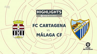 Cartagena - Málaga: resumen jornada 14 Liga Segunda