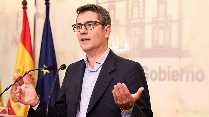 La hora de La 1 - Bolaños se abre a "mejorar" el impuesto a la banca tras el informe del BCE pero insiste: "Queremos justicia fiscal"