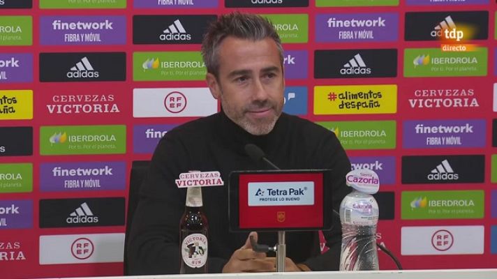 Fútbol - Rueda de prensa de Jorge Vilda, seleccionador España