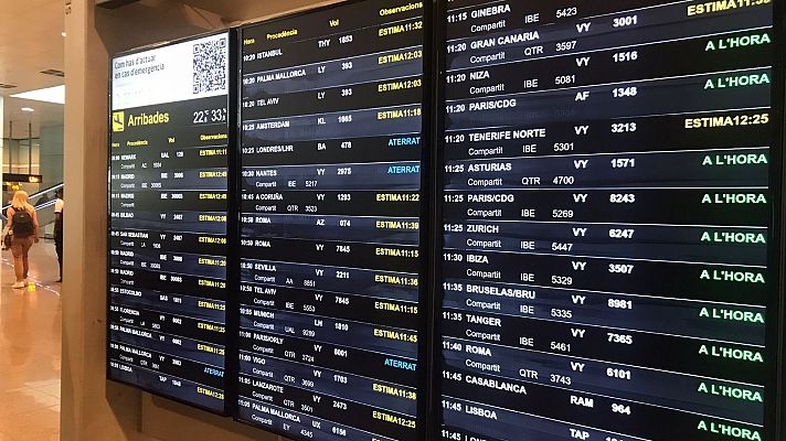 L'Informatiu - Reobert l'espai aeri català: el coet xinès cau a l'oceà Pacífic