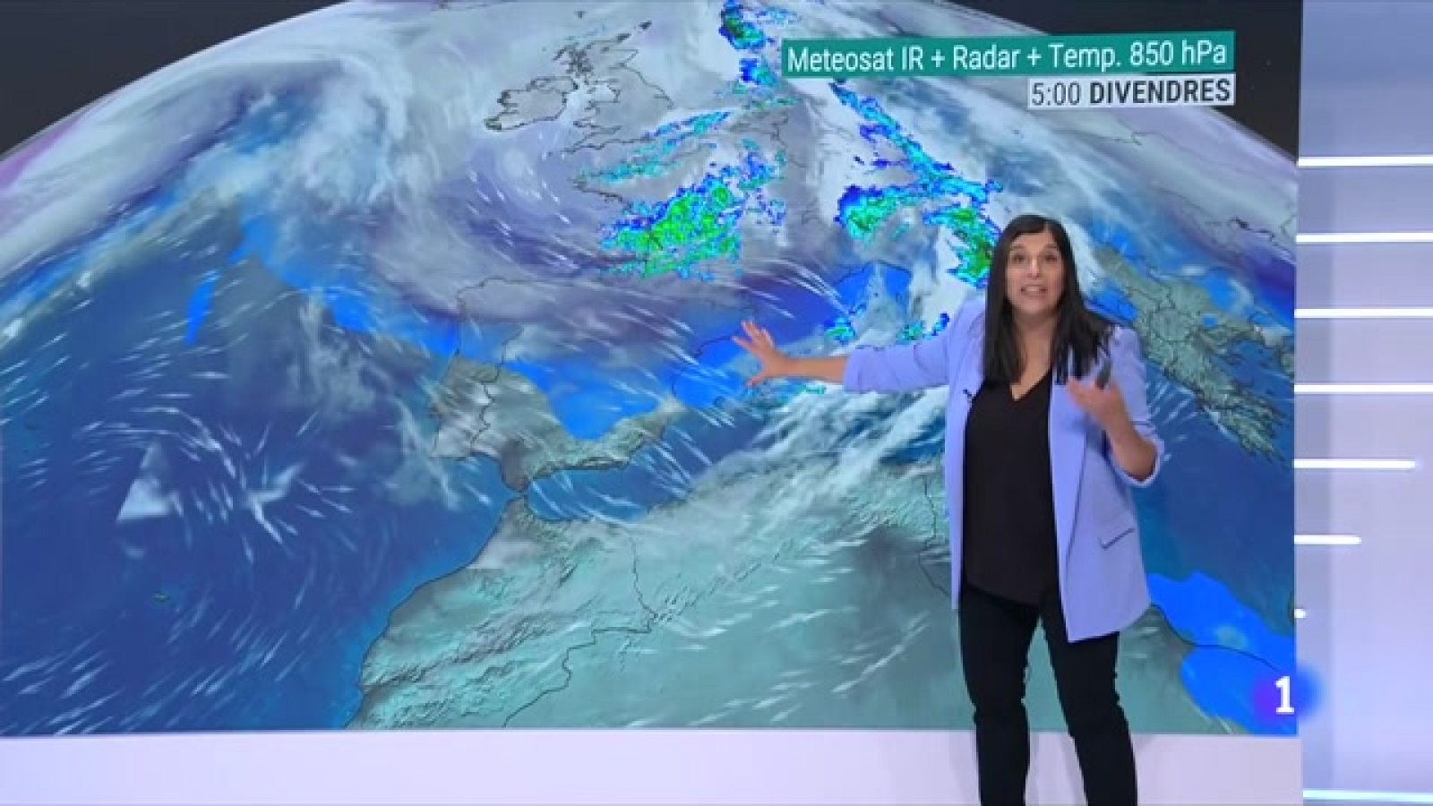 El Temps (04/11/2022) - Divendres: neu, vent i fred. Cap de setmana: sol i bonança