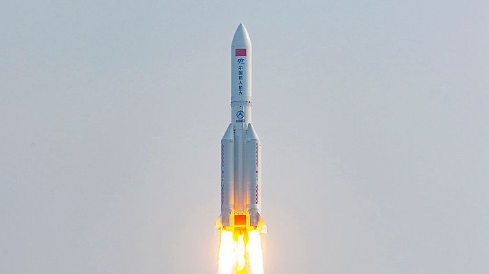 Telediario Fin de Semana - Restos de tres cohetes chinos han caído sin control en los últimos dos años