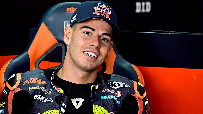 Augusto Fernández, lanzado a por el título de Moto2 en Cheste -- Ver ahora