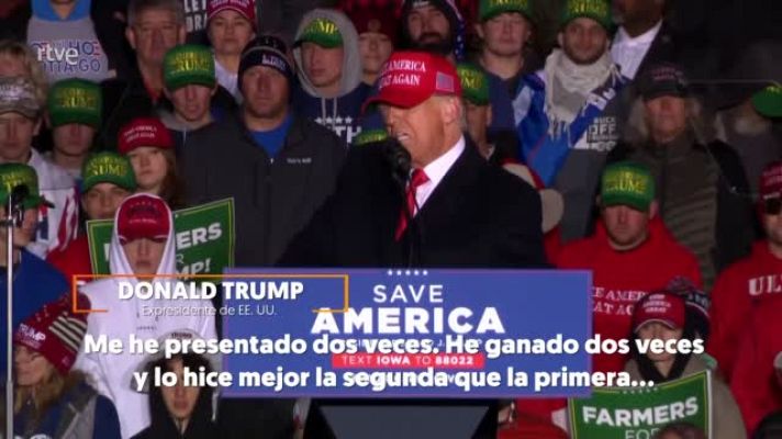 Trump dice que \"muy, muy, muy probablemente\" se presente a las presidenciales de 2024