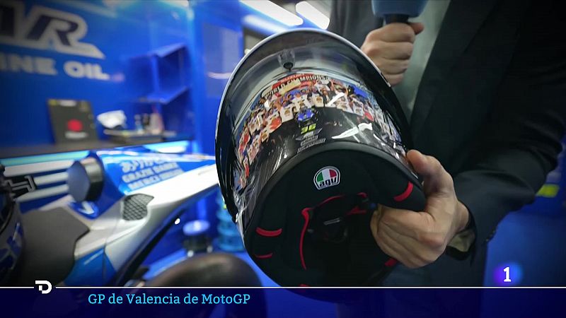 El casco de despedida de Sukuzi y otros diseños especiales en el GP de la Comunitat Valenciana -- Ver ahora