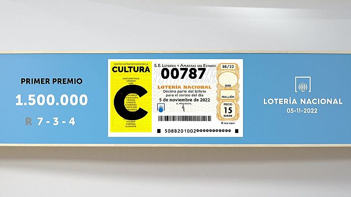 SELAE - Sorteo de la Lotería Nacional del 05/11/2022