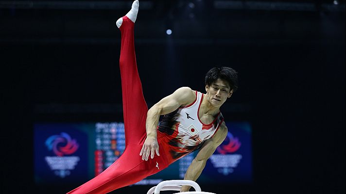 Gimnasia artística - Campeonato del Mundo. Final caballo con arcos (M)
