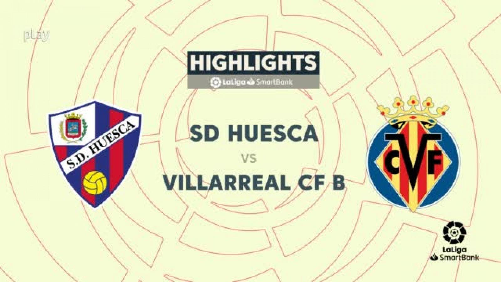 Huesca-Villarreal B: resumen del partido, 15ª jornada