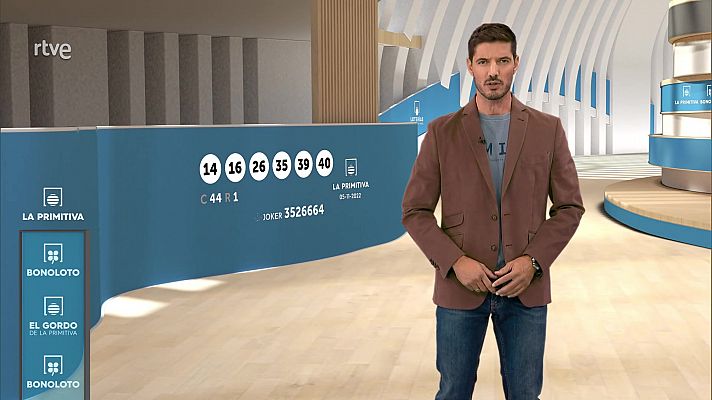 Loterías - Sorteo de la Bonoloto y Primitiva del 05/11/2022
