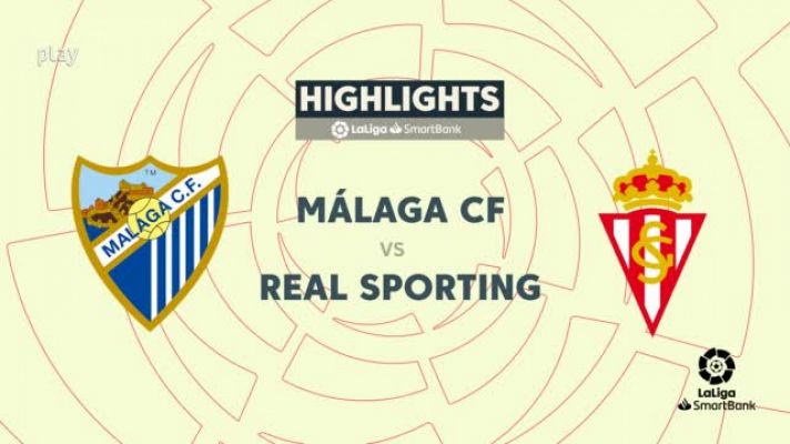 Málaga-Sporting: resumen del partido, 15ª jornada