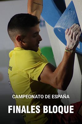Escalada deportiva - Campeonato y Copa de España. Finales bloque